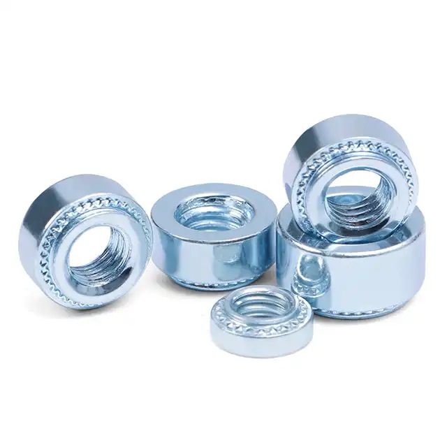 M3 Plain Zinc Plated Galvanized S SS CLS CLSS SP Steel Metal Lock Nut Press Nut Self Clinching Nut for PC Board General Industry