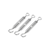 Stainless Steel 304 Plain Adjustable Orchid Bolt Telescopic Turnbuckles Flower Basket Bolt Open Retractable Wire Rope Tightener