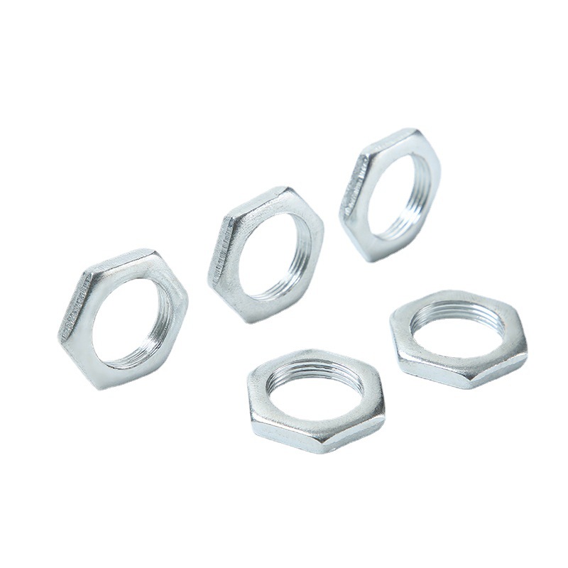 Carbon Steel Zinc Plated Hex Thin Nut Hex Jam Nut