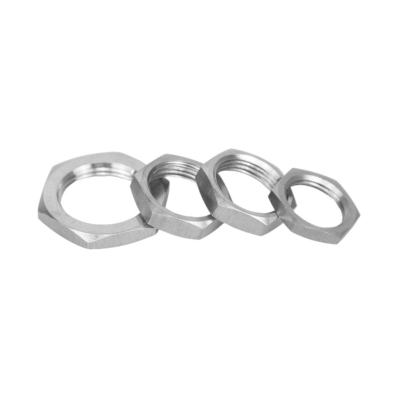 Stainless Steel 304 Hex Thin Nut for bolt and machine