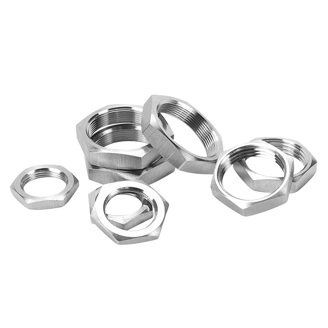 M3 High Strength M6 M8 M10 Stainless Steel Carbon Steel Insert Self Locking Hex Thin Coupling Nut for The Conduit And Machine