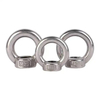 High Strength Customized No Standard M6 M8 M10 M12 Metric Inch Stainless Steel Carbon Steel Lifting Ring Nut Eye Nuts for Heavy Industry