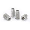 Zinc Plated Carbon Steel Galvanized M4 M5 M6 M8 M10 Furniture Hex Socket Stainless Steel Tapping Thread Insert Furniture Cam Nut