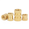 Carbon Steel Galvanized M4 M5 M6 M8 Zinc Alloy Furniture Vertical Socket Stainless Steel Tapping Thread Brass Copper Insert Nuts