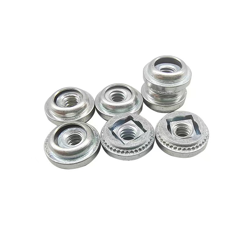 LAS LAC LA4 ALA AC AS A4 Stainless Steel Locking Or Non Locking Thread Floating Self Clinching Floating Nuts For Sheet Metal