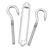 Stainless Steel 304 Plain Adjustable Orchid Bolt Telescopic Turnbuckles Flower Basket Bolt Open Retractable Wire Rope Tightener