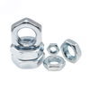 Carbon Steel Blue-White Zinc Plated Hex Thin Nut for Bolt And Machine