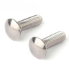 DIN603 GB12 GB14 Grade A2 A4 Stainless Steel 304 316 Grade 4.6 4.8 8.8 10.9 Steel Round Mushroom Head Square Neck Carriage Bolt