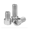 Zinc Plated Carbon Steel Tornillo Truss Hex Groove Cup Cylindrical Round Head Screw for Machine