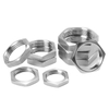 M3 High Strength M6 M8 M10 Stainless Steel Carbon Steel Insert Self Locking Hex Thin Coupling Nut for The Conduit And Machine