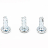 Carbon Steel Blue-white Zinc Plated Phillips Cross Recess Round Head Tail Cutting Self Tapping Screw For Plastic Asbesto Product