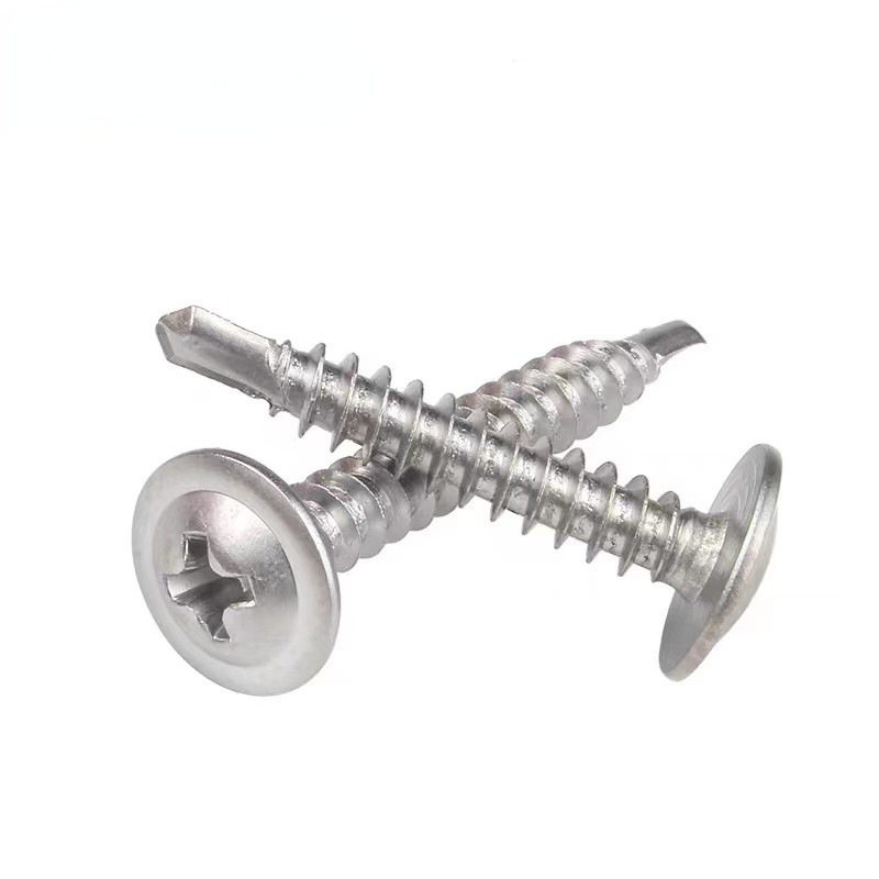Stainless Steel 304 Furniture Cross Recess Phillips Pan Head Self Drilling Screws for Building And Metal Sheet