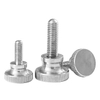 Customized Plastic Metal Vertical Knurled Manifold Head Stainless Steel Carbon Steel Thumb Screw Hand Screws for Sheet Machine