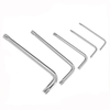45# Steel S2 Alloy Steel Chrome Plated Zinc Plated Nickel Plated L Shape Torx Head Hex Key Allen Wrench For Hex Grooves