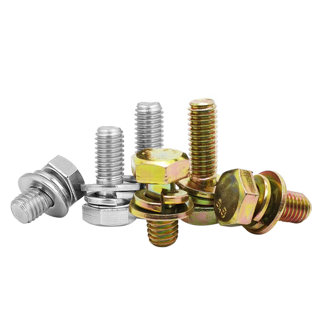 Q146B Custom Thread Length Fasteners Flange Titanium Galvanized M6 M8 M10 Stainless Steel Hex Head Round Grade 8 8 Bolt And Nut