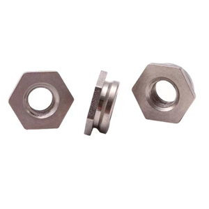 M3 Passivated Plain Polished 316 Stainless Steel HEX Flush Flare in Embedded Self Clinching Insert Nut For Metal Sheet Industry