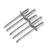 Factory Supply Open Type Customized Length Coller Aluminum Open End Stainless Steel Solid Metal Rivets Pop Flange Blind Rivet