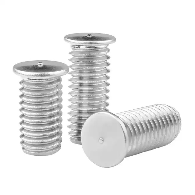 M2 M3 M4 M5 M6 M8 M10 Aluminum Threaded Zinc Plated Copper Capacitor Discharge Stainless Steel Spot Stud Welding Welding Stud