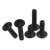 M3 M12 Customized Black Zinc Plated Stainless Steel Carbon Steel Galvanized Round Flat Head Three Point Spot Weld Studs Bolts