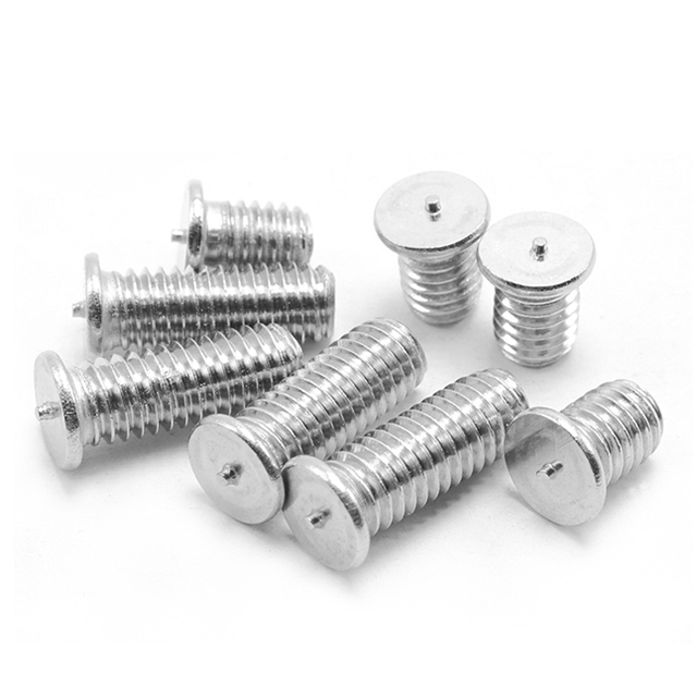 Factory M2 M3 M4 M5 M6 M7 M8 M9 M10 Aluminum Threaded Zinc Plated Copper Capacitor Discharge Stainless Steel Spot Welding Stud