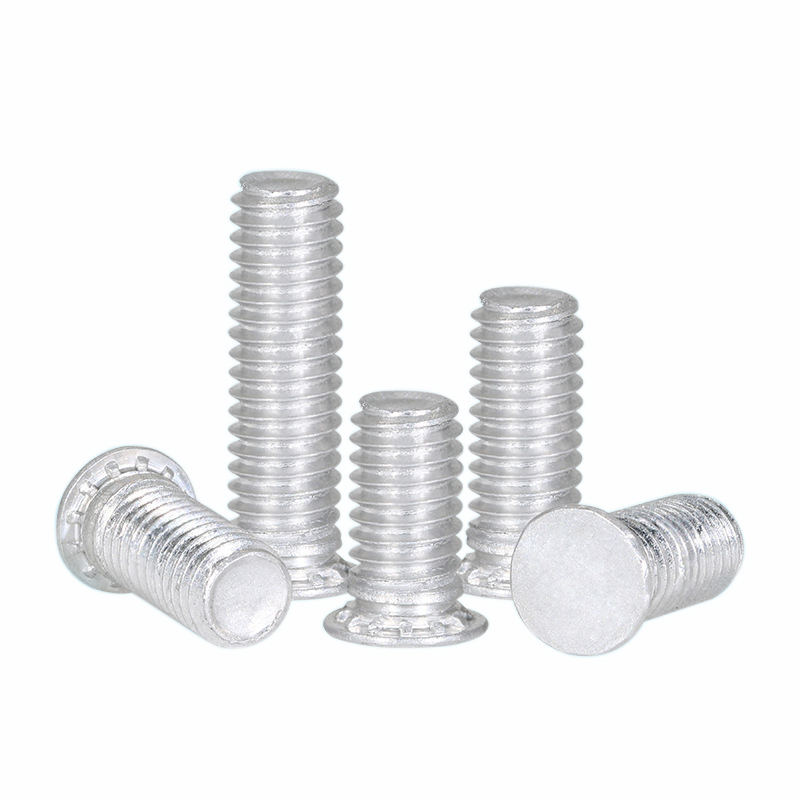 Manufacture Round Head Bolt M3 M8 Aluminum Self Clinching Stud for Sheet Metal