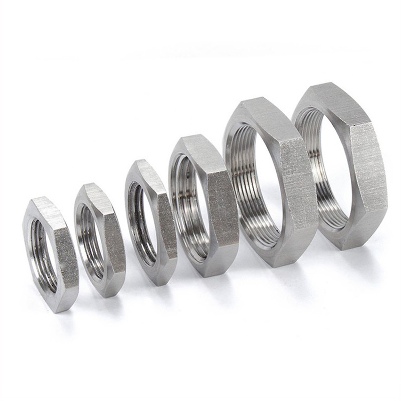 Stainless Steel 304 Hex Thin Nut for bolt and machine