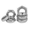 M5 Galvanized Passivated High Strength M6 M8 M10 Stainless Steel Carbon Steel Insert Self Locking Hex Thin Flange Nut for Bolt