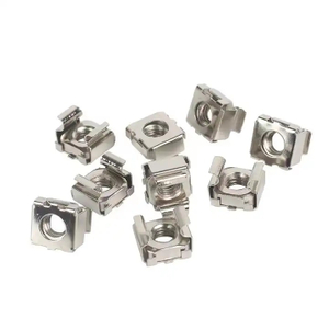 M5 Clip Nut Stainless Carbon Steel M4 8mm Custom Castle Nuts M8 Round Cage Nut M6 Fasteners for Switchgear Server Shelve Cabinet
