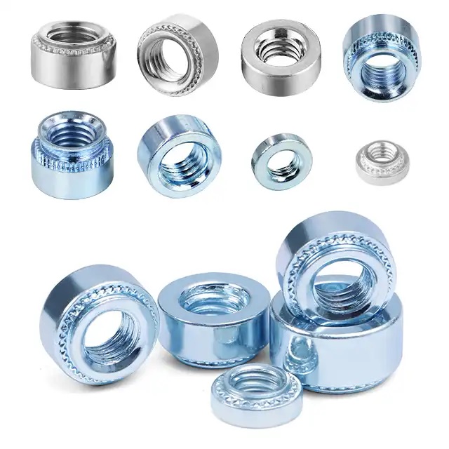 M3 M4 M5 M6 M7 M8 S SS CLS CLSS SP Stainless Steel Metal Lock Nut with Collar Press Fit Self Clinching Nut for PC Board