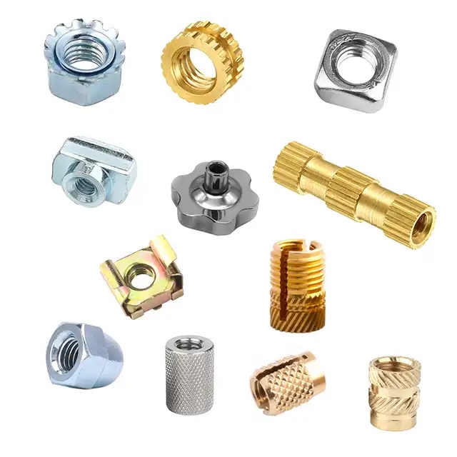Nikel Plated Manufacture All Kinds of Custom Non Standard Stainless Carbon Steel Brass Aluminum Material M2 M3 M4 M5 M6 M7 M8 M9 M10 M12 Nut