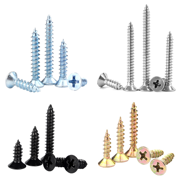 Zinc Plated Stainless Steel Carbon Steel Self Drilling Tornillo Truss Hex Head Wood Screw Self Tapping Chipboard Screw