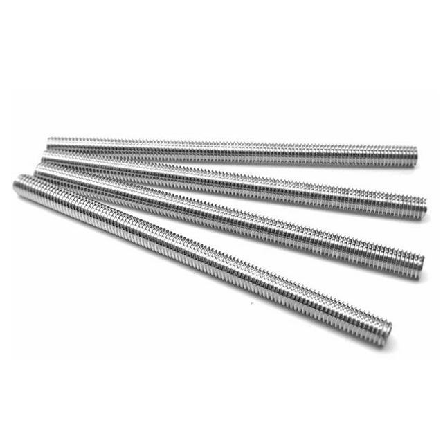 M8 M10 High Strength Black Oxide Galvanized Stainless Steel Hardware Fastener Full Thread Whole Stud Bolt Screw Threaded Rods