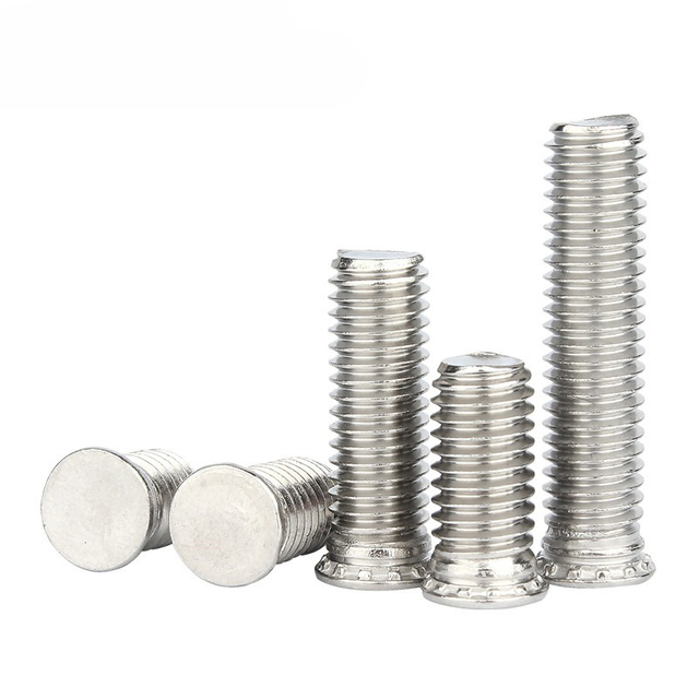 Manufacture Round Hexagon Head Bolt FHS M3 M8 Stainless Steel Plain Screw Self Clinching Stud for Sheet Metal
