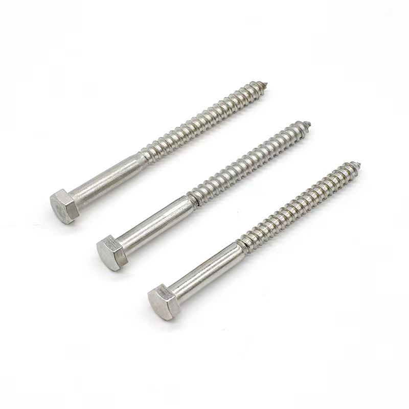 M6 M8 M10 M12 Stainless Steel 304 Plain Self Drilling Drywall Chamfering Hexagonal Head Self Tapping Screw For Wood And Industry