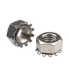 Custom 1/4 Inch 10mm M8 M6 Stainless Steel 304 Anti-slip K-lock Round Hex K Lock Nut K-nut Knuts Nuts