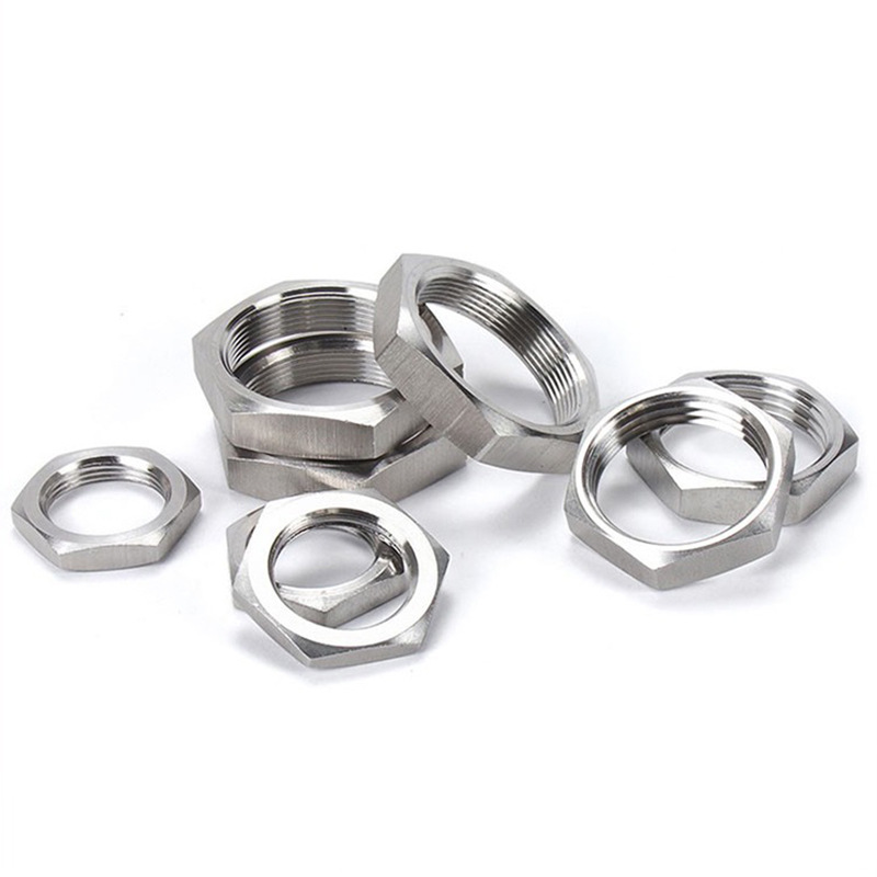 Stainless Steel 304 Hex Thin Nut for bolt and machine