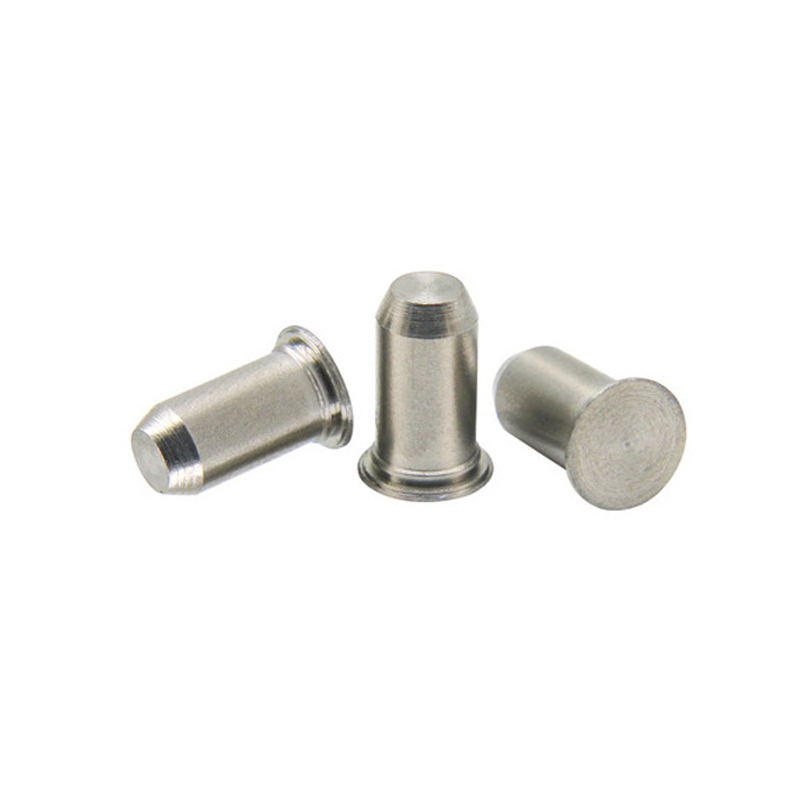 High Precision Fastening Straight Pins Nickel-plated Steel Solid Domed Cylindrical Dowel Pins Position Self Clinching Dowel Pin