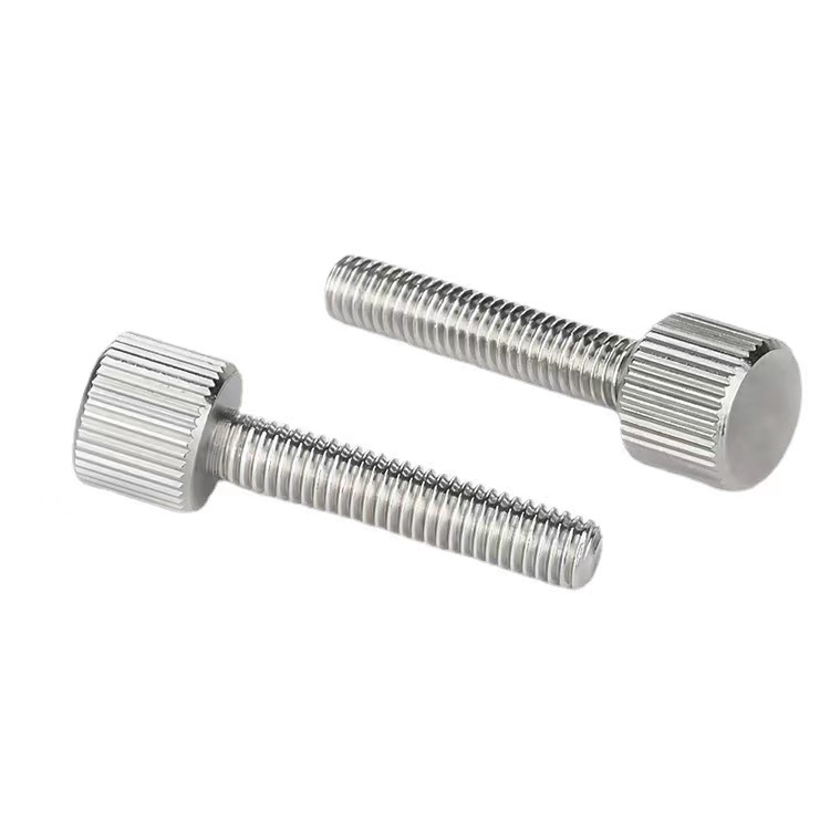 M6 Customized Plastic Wing Metal Manifold Head Metric Inch Stainless Steel Carbon Steel Fasten Thumb Screw Hand Screws for Sheet