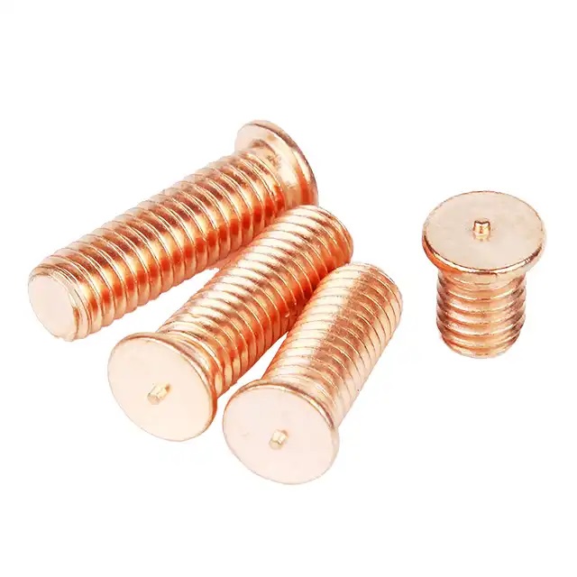 M2 M3 M4 M5 M6 M8 M10 Aluminum Threaded Zinc Plated Copper Capacitor Discharge Stainless Steel Spot Stud Welding Welding Stud