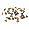 Stainless Steel Brass Double Cap Metal Chicago Screw Jeans Rivet for Denim Shoes Bag Cloth Leather Bag Accessories Button Rivet