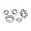 Carbon Steel Blue-White Zinc Plated Hex Thin Nut for Bolt And Machine