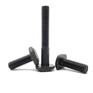 GB37 Customizable Carbon Steel Zinc-coated Fully Threaded Surface Blackening Treatment T-head Bolts for Solar T-Slot Mounting