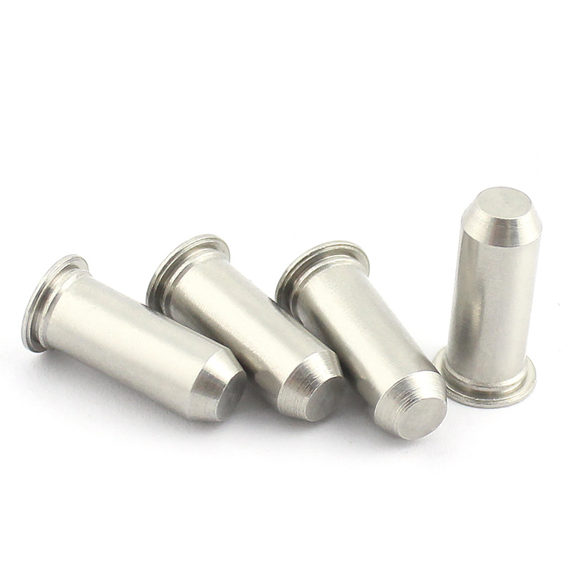 High Precision Fastening Straight Pins Nickel-plated Steel Solid Domed Cylindrical Dowel Pins Position Self Clinching Dowel Pin