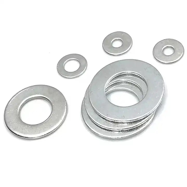 M4 M5 M6 M8 M10 Zinc Plated 304 316 DIN 127 Flat Carbon Steel Stainless Steel Retaining Ring Spring Lock Washer Gasket For Bolts