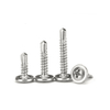 Stainless Steel 410 Furniture Cross Recess Phillips Pan Head Self Drilling Screws for Building And Metal Sheet