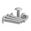 M3 M4 M5 M6 M8 M10 Stainless Steel Carbon Steel Cross Phillips Groove Flat Round Head Machine Screw for Industry Machine