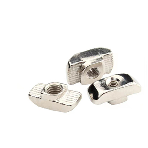 Vertical Groove T Nuts T-nut T-nuts M8 M10 Big Huge Stainless Steel Carbon Steel Self Locking T Nut for Bolt And Heavy Industry