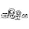 #5 #6 304 Stainless Steel Lockig Or Non Locking Round Square Holes Thread Floating Self Clinching Fastener Nuts for Metal Sheet