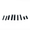 Customized GB879 Steel Manufacture Manganese Steel Elastic Cotter Pin Positioning Spring Cylindrical Pin Hollow Pin in Black