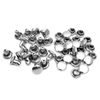 Stainless Steel Brass Double Cap Metal Chicago Screw Jeans Rivet for Denim Shoes Bag Cloth Leather Bag Accessories Button Rivet